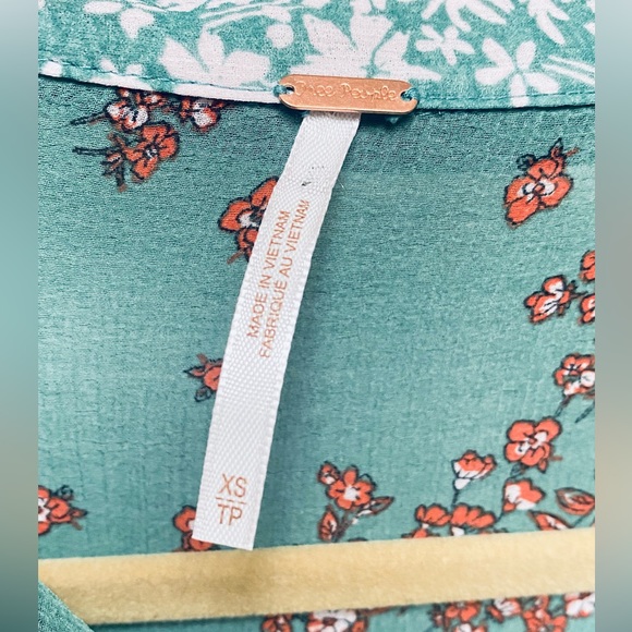 Free People floral Serena blouse - Picture 2 of 5